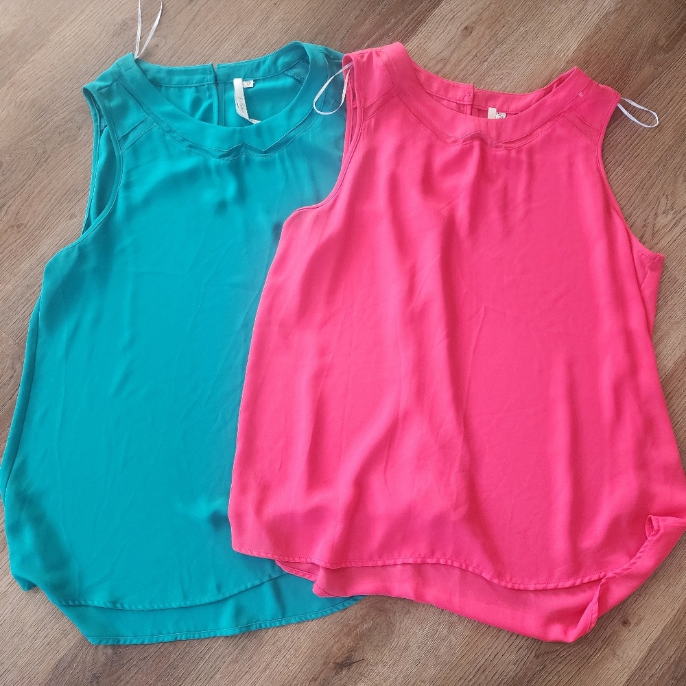 Womens Sleeveless Top Bundle XL
